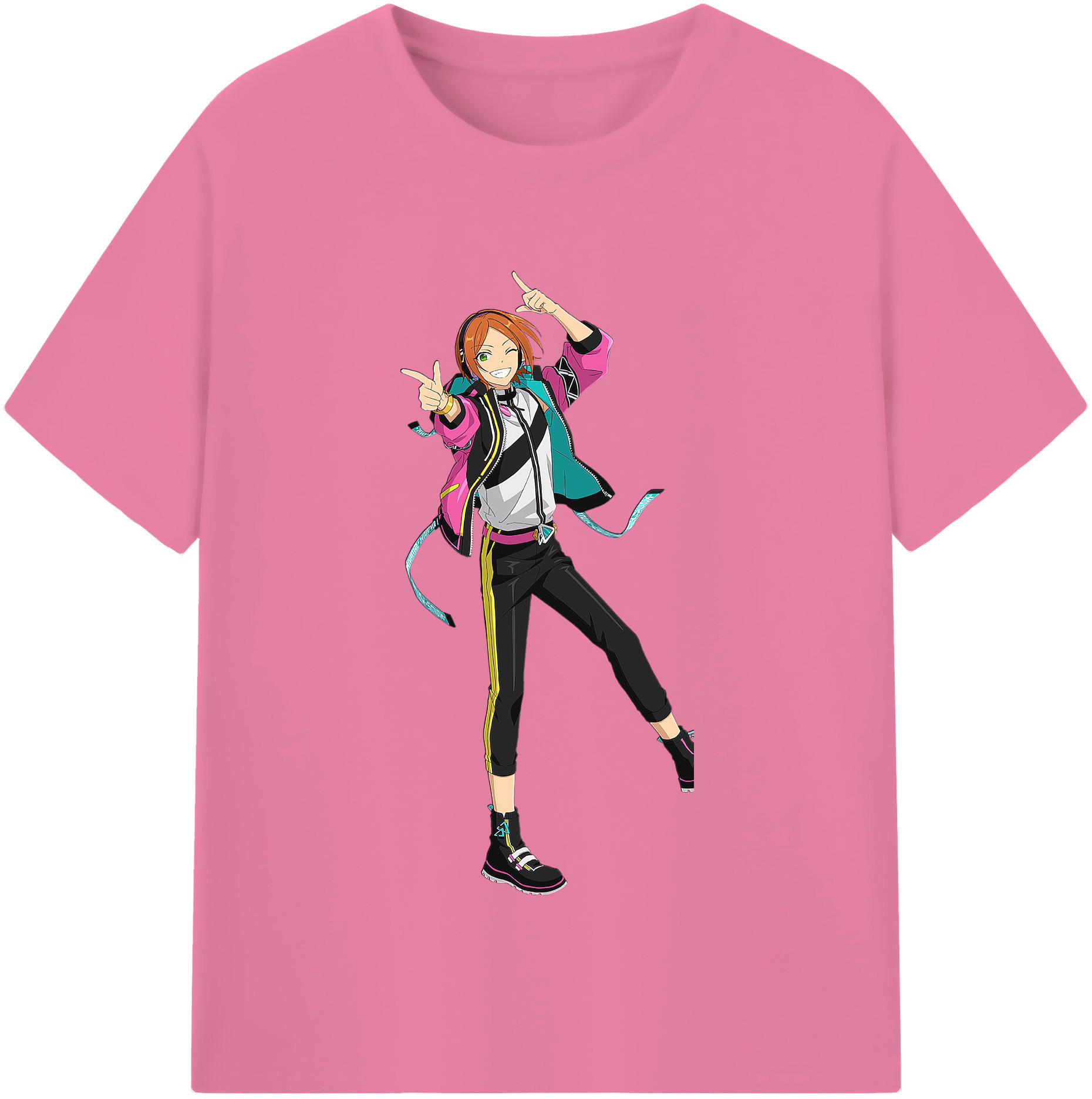 （画像用） あんさんぶるスターズ! Ensemble Stars 綿100％半袖Tシャツ（フロントプリント）